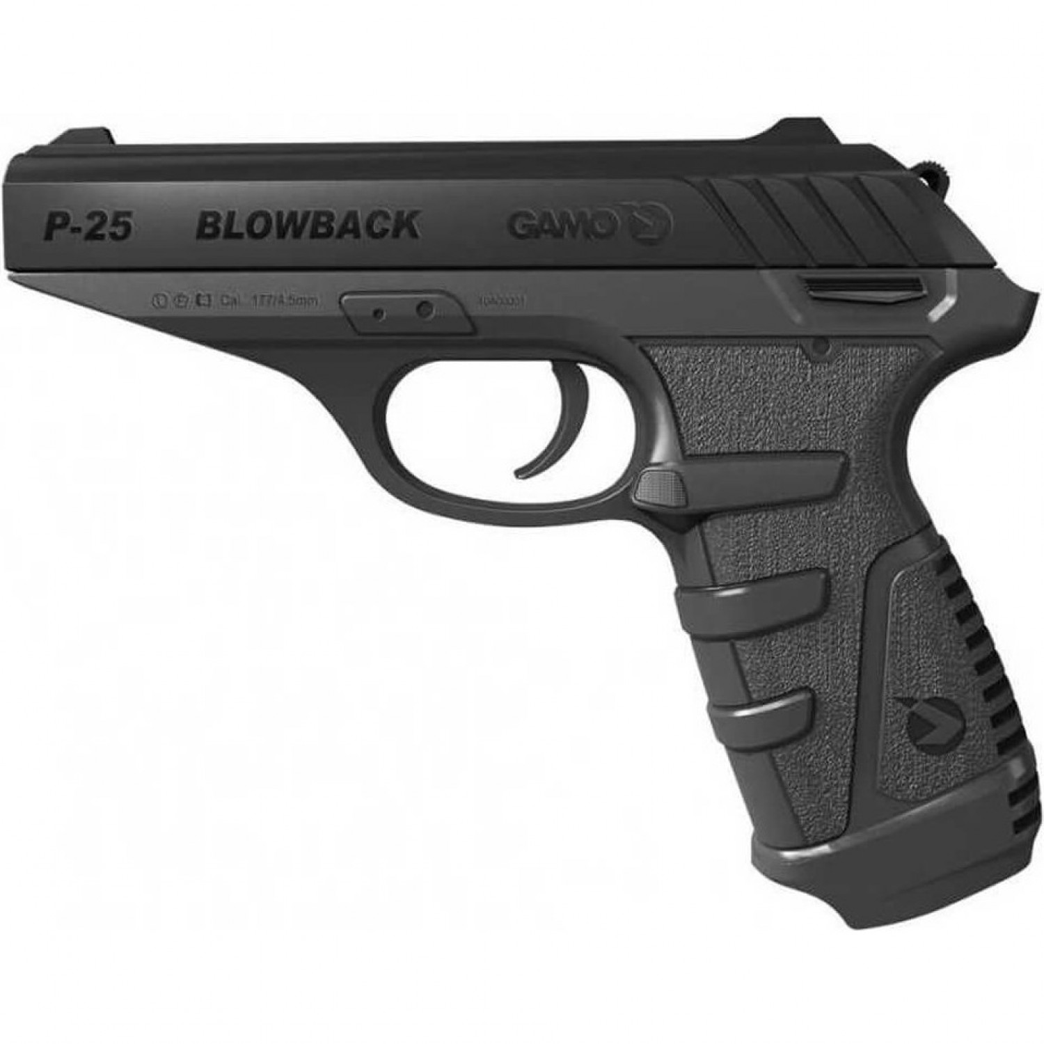 Пневматический пистолет GAMO P-25 Blowback 6111378. Купить на Официальном  Сайте GAMO в России.