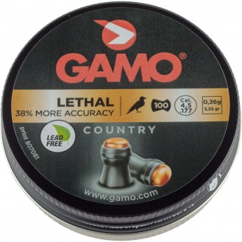 Пули пневматические GAMO Lethal 4,5мм (100шт) 24шт