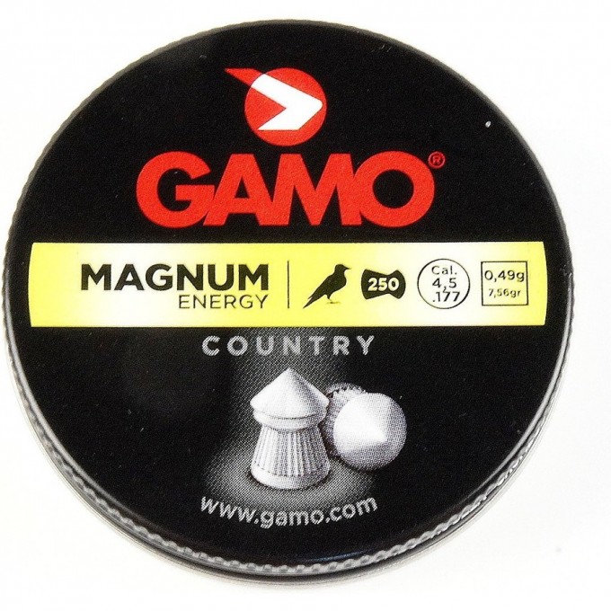 Пули пневматические GAMO Magnum 4,5мм (250шт) 100шт 6320224-MP