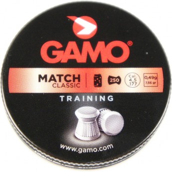 Пули пневматические GAMO Match 4,5мм (250шт) 100шт