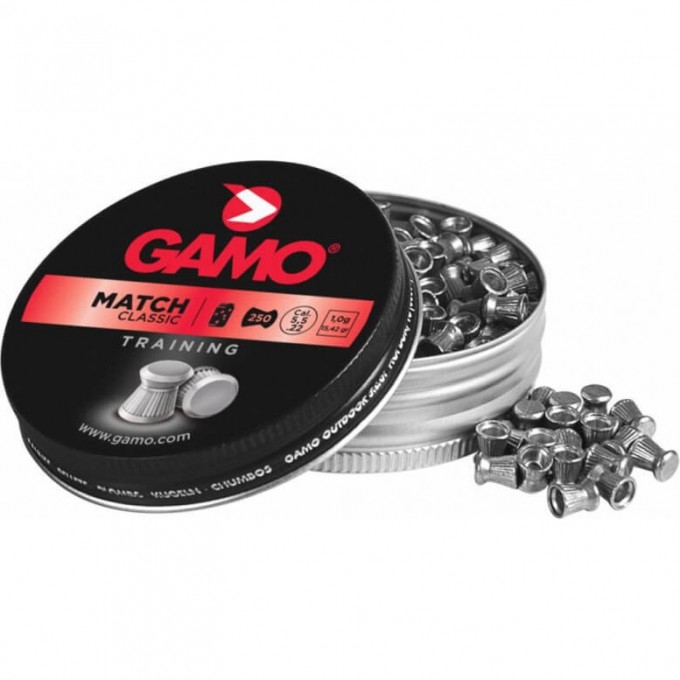 Пули пневматические GAMO Match 5,5мм (250 шт) 6320025