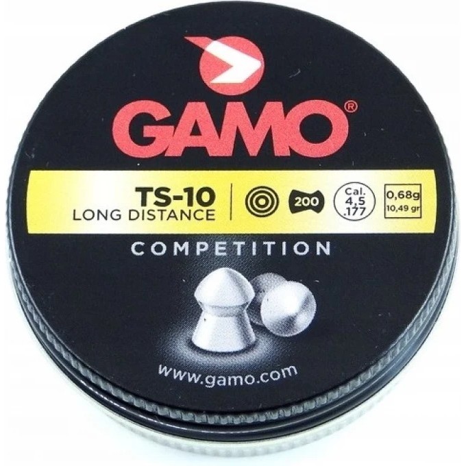 Пули пневматические GAMO TS – 10 4,5мм (200шт) 100 шт 6321748-MP